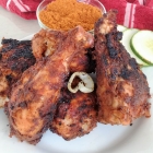 Ghana's khebab spice grilled chicken (suya chicken)