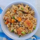 One pot Chinese chicken fried rice
