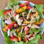 Grilled chicken and plantain salad