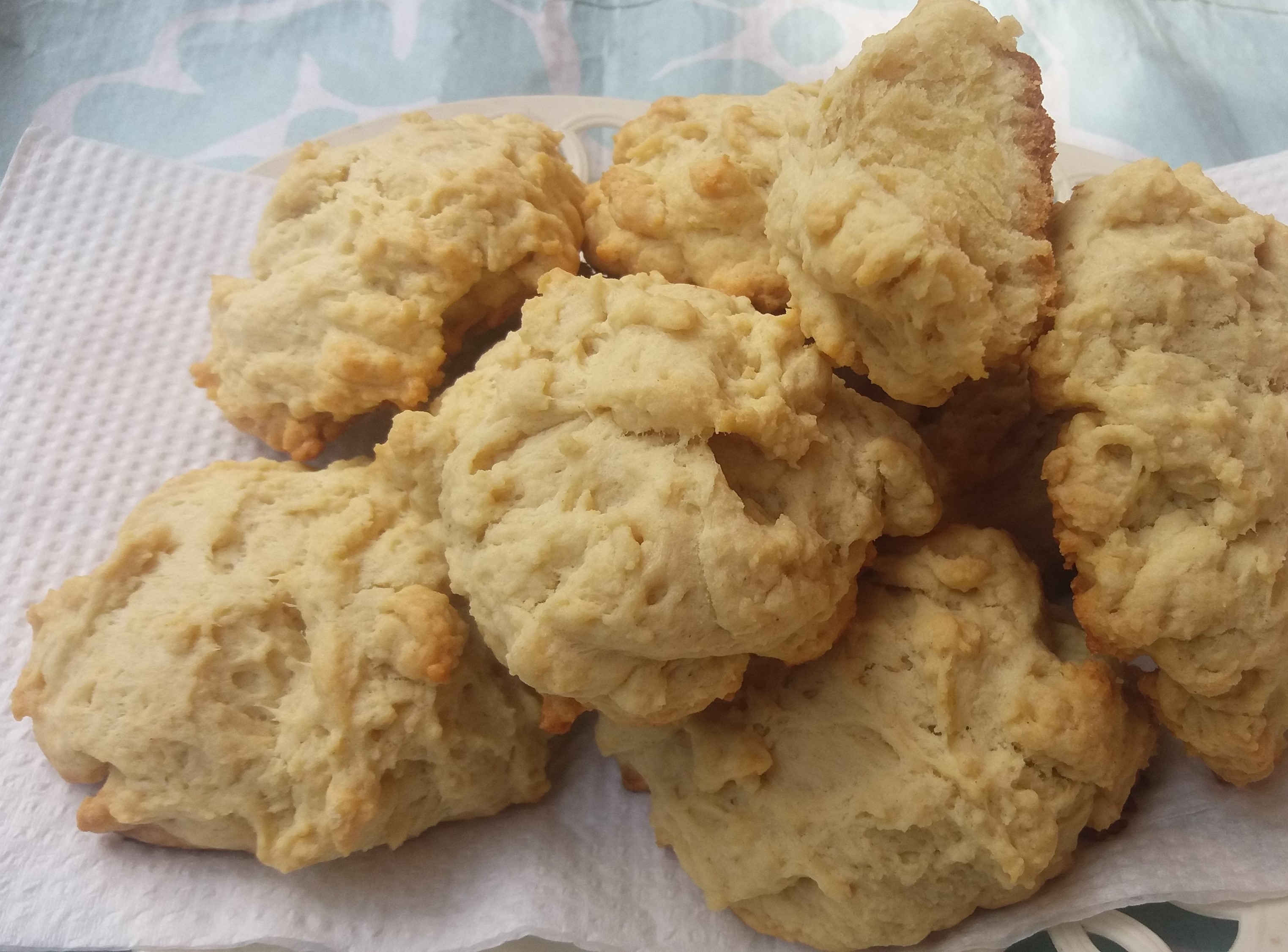 Old Fashioned Coconut Rock Cakes - The Hedgecombers